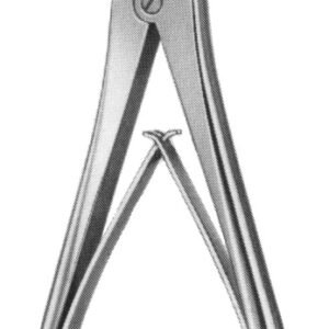 Marquardt Rongeur 8″ slight curved 3mm, double action