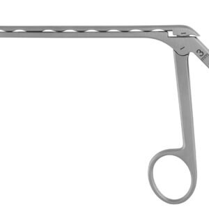 Clean Wave Caspar IVD (Intervertebral Disc) Rongeur 7 1/4″ straight fenestrated 3x12mm serrated side jaws