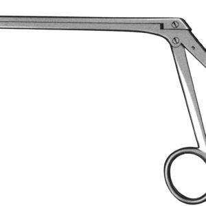 Caspar IVD (Intervertebral Disc) Rongeur 7″ straight fenestrated 2x12mm serrated side jaws