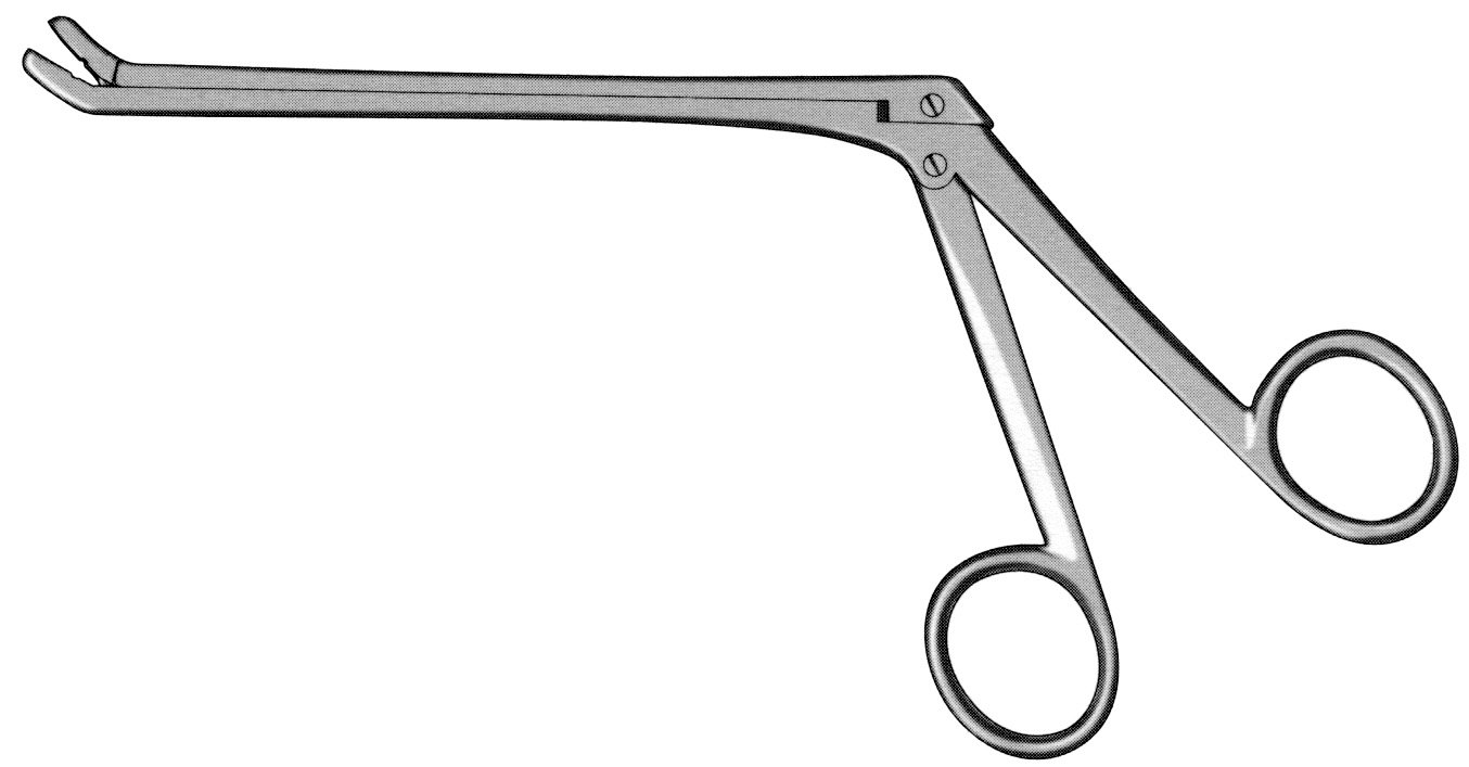 Peapod IVD (Intervertebral Disc) Rongeur 5 1/2″ up 2x6mm
