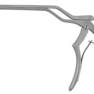 Spurling Kerrison Bayonet Punch 8″, 120mm working length, forward, 1mm thin foot plate