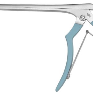 MKPunch 8″, forward 4mm, Ferris-Smith-Kerrison silicone coated handle, turquoise