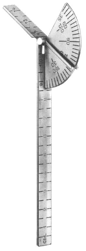 Goniometer (Polk Finger) 6″, cm/inch graduations