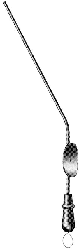 Baron Suction Tube 5 1/2″, 75mm working length, 7 french, 30 degree with stylette