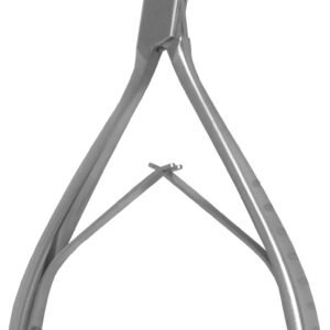 Nail Nipper 4 1/2″ concave, narrow, grooved handles