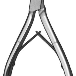 Nail Nipper 6″ concave, narrow, grooved handles