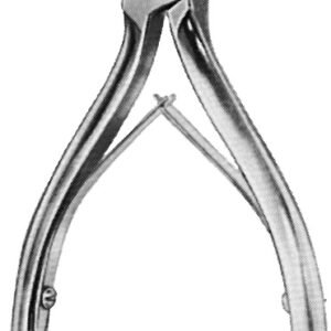 Nail Nipper 5 1/2″ angled concave