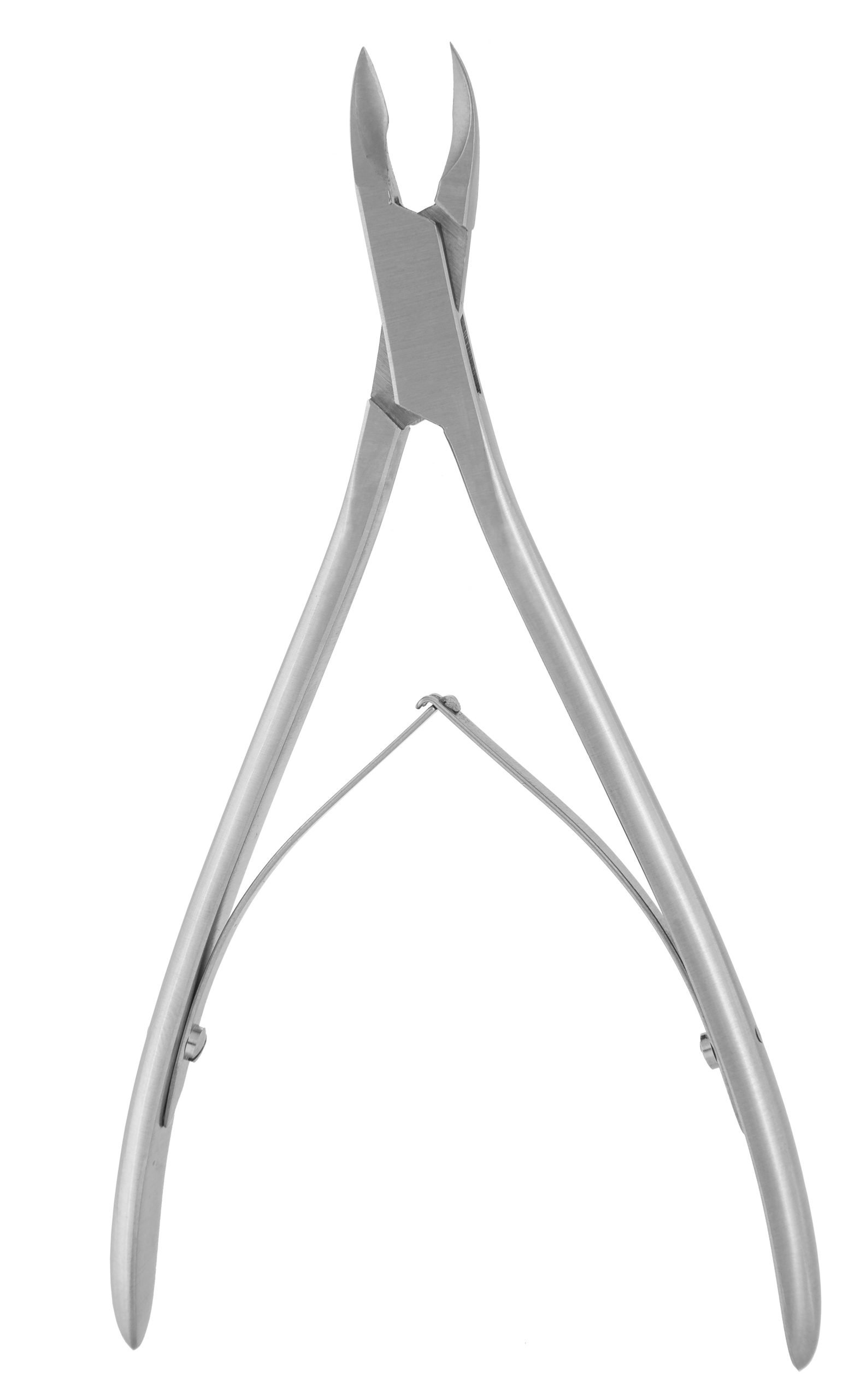 Hangnail Nipper 5 1/2″, curved, concave, smooth handles