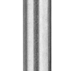 Bur, Diamond 1 3/4″, diameter 4.0mm cone with tapered flat top, medium, maximum rpm 30,000, stainless steel shank