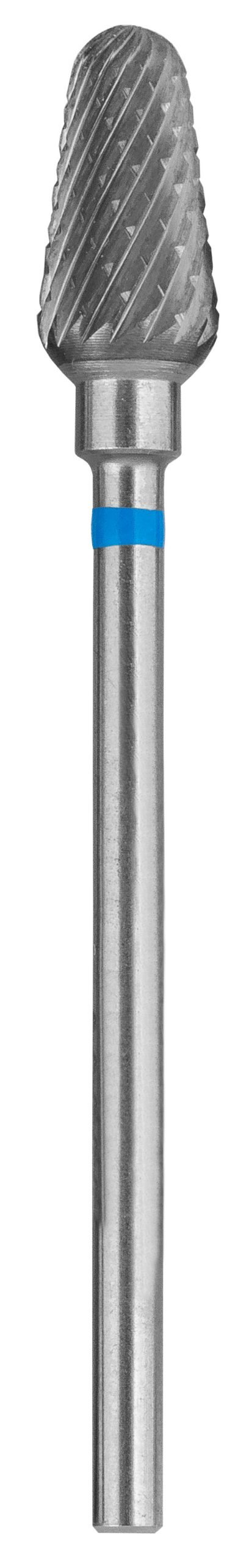 Bur, Carbide 2″, diameter 6.0mm cone with round top, cross-cut, standard, maximum rpm 15,000, stainless steel shank