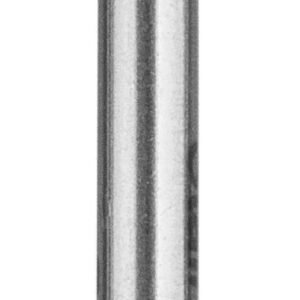 Bur, Carbide 2″, diameter 4.5mm cone with round top, cross-cut, fine, maximum rpm 20,000, stainless steel shank