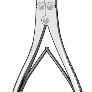 Wire Extraction Pliers 7″ double action 6mm tungsten carbide