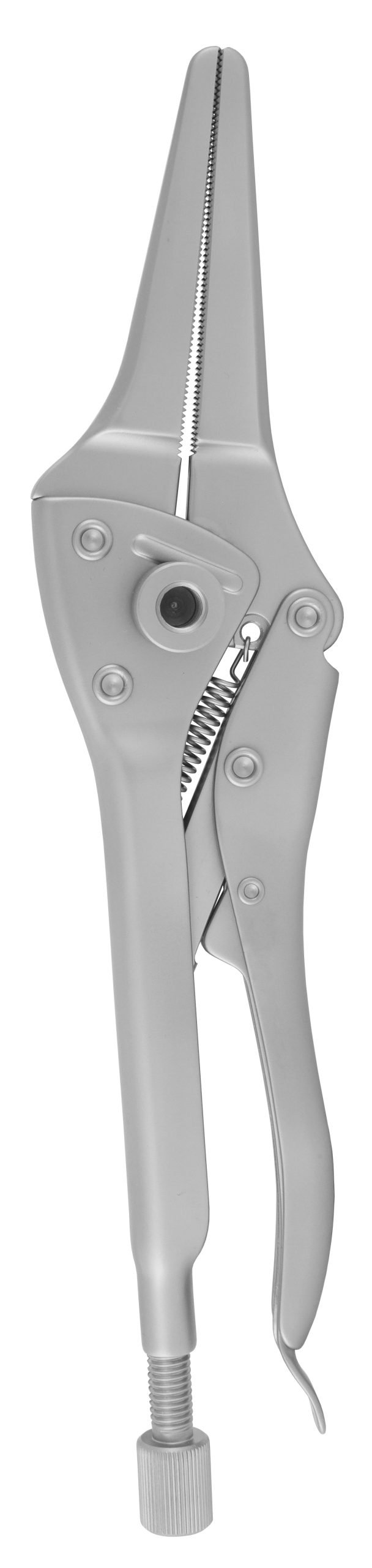 Locking Pliers Needle Nose 12″ large, end/side connect, for 700 grade Slaphammer MK 81.7152