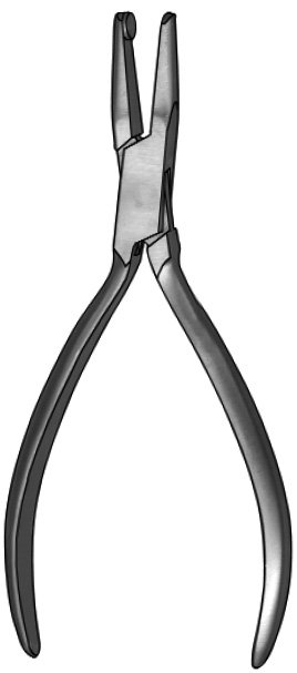 Mini Plate Bending Pliers 5″ for 1.5mm and 2.0mm plates