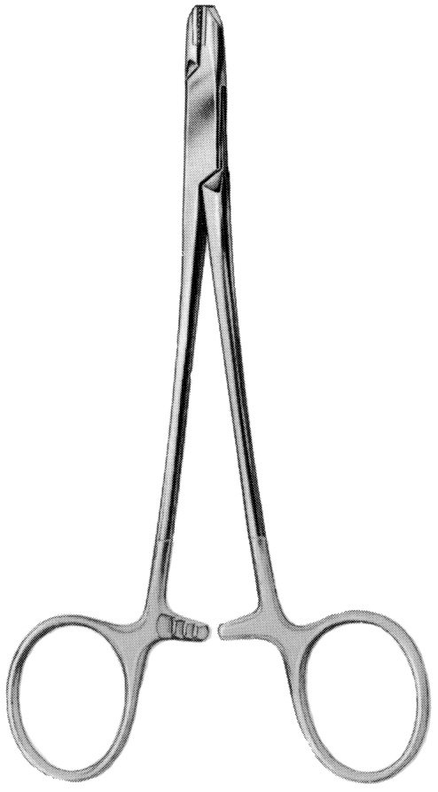 Wire Twisting Forceps 6″ tungsten carbide 4mm square tip