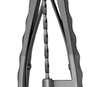 Combination Wire Cutter double action and Twister 9″, serrated jaw 8mm, tungsten carbide, maximum capacity 1.6mm [.062″]