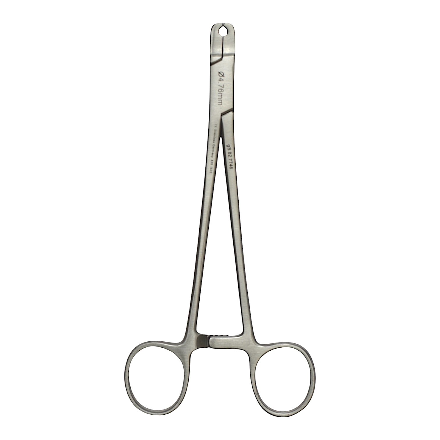 MKRod Holder 7 1/4″ straight for diameter 4.76mm rods, thin tip