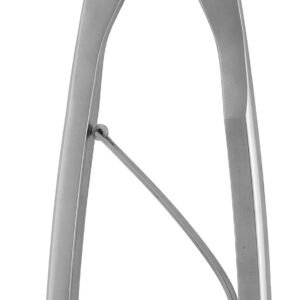 Rod Holder 11″ straight nose for diameter 4.75mm [3/16″] rods, with ratchet, leaf spring