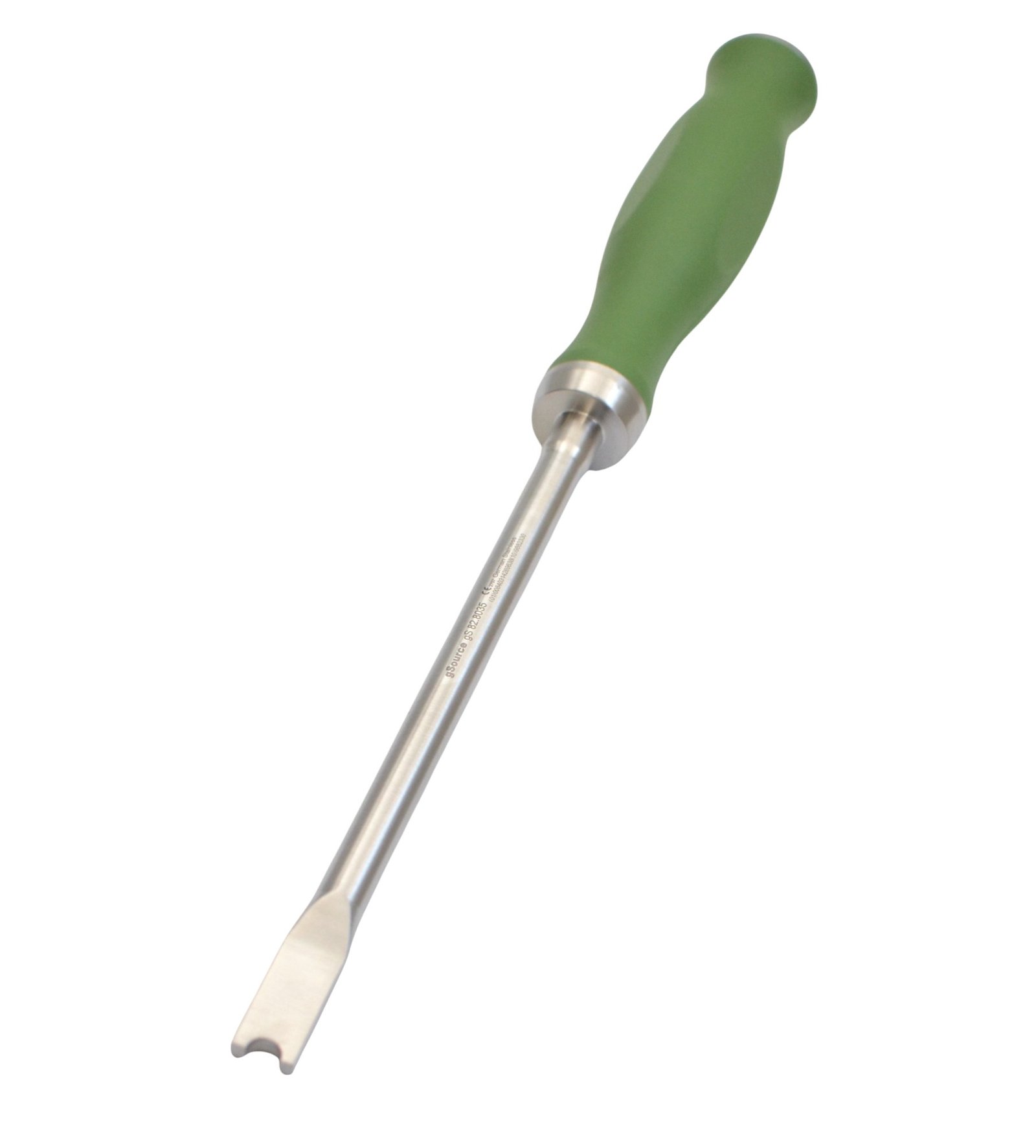 MKRod Pusher, 13″, for Ø6mm Rods, with Silicone Handle, Green