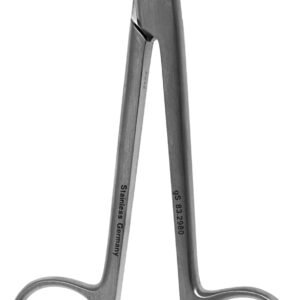 Wire Cutting Scissors 4 3/4″ angled with notch