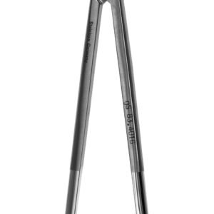 Wire Cutting Scissors 6 1/4″ with notch, tungsten carbide, maximum capacity 0.5mm (25 gauge)