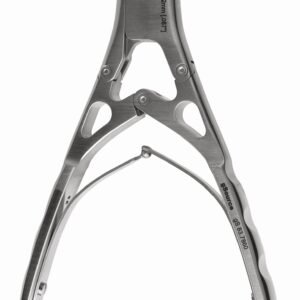 Hercules Cutter double action 7″, TiN tungsten carbide jaws, silicone inserts, fenestrated. maximum capacity 2.2mm [.087″]