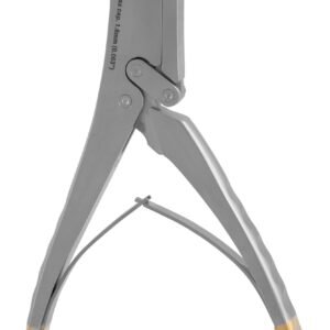 Hercules Front and Side Cutter double action 7″, TC jaws, silicone inserts, maximum capacity 1.6mm [.062″]