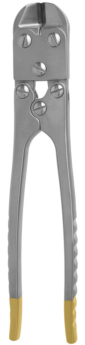 MKPin Cutter double action 9″, angled, side, tungsten carbide, maximum capacity 2.8mm [7/64″]