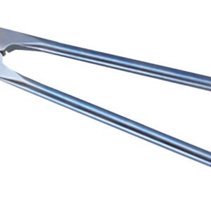 Pin Cutter 21″, titanium nitride coated stainless steel jaws, titanium handle blue, maximum capacity 6.35mm [.25″]