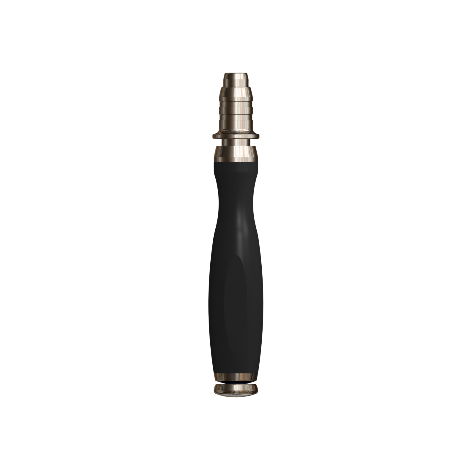 MKSilicone Standard Handle, 5″, SQC, with SS Turning Knob, Black