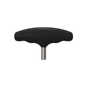 MKSilicone T Handle, 2″, M6, Black