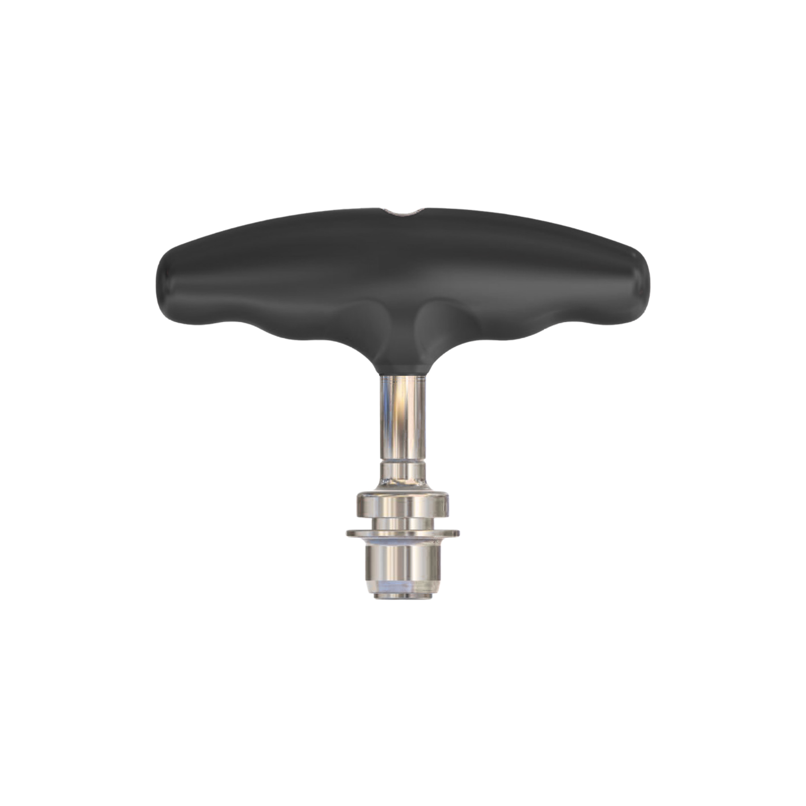 MKSilicone T Handle, 3 1/2″, SQQC, Max ID Ø5.0mm, Cannulated, Black