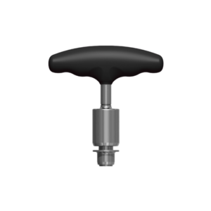 MKSilicone T Handle, 4 3/4″, SQQC, Torque Limiting, 6 Nm, Black