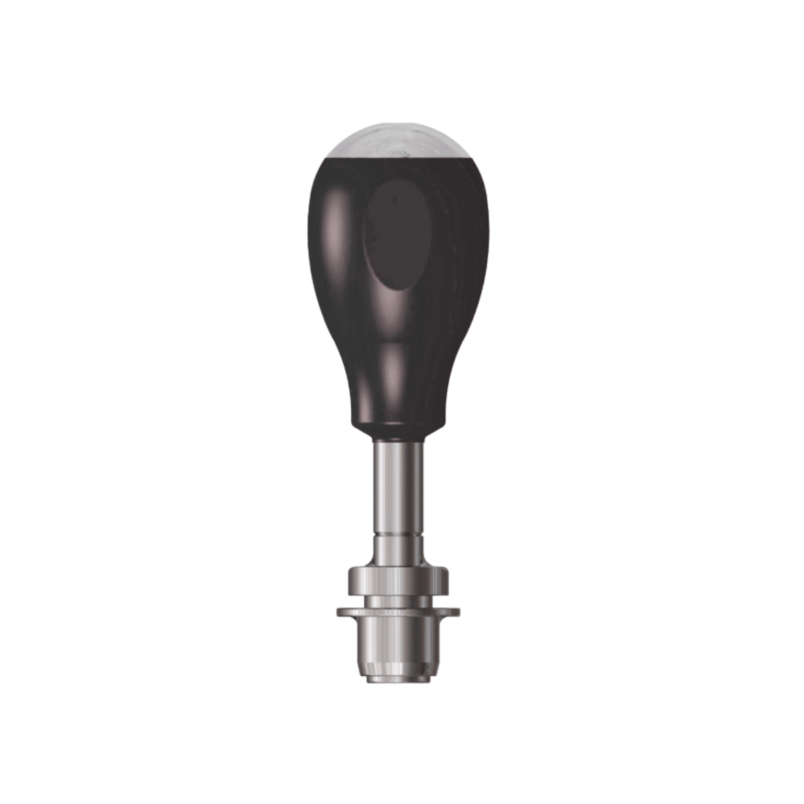 MKSilicone Teardrop Handle, 5″, SQQC, Max ID Ø4.8mm, Cannulated, Black