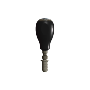 MKSilicone Teardrop Handle, 4 1/2″, SQC, Torque Limiting, 3 Nm, Black