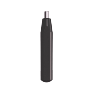 MKSilicone Flat Handle, 4 1/2″, 5H7, Black