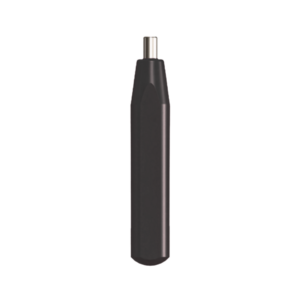 MKSilicone Flat Handle, 6″, 6H7, Black