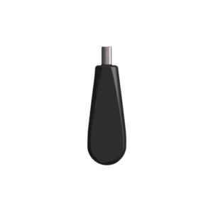 MKSilicone Paddle Handle, 5″, 6H7, Black