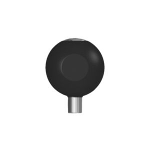MKSilicone Ball Handle, 2 1/4″ M8, Black