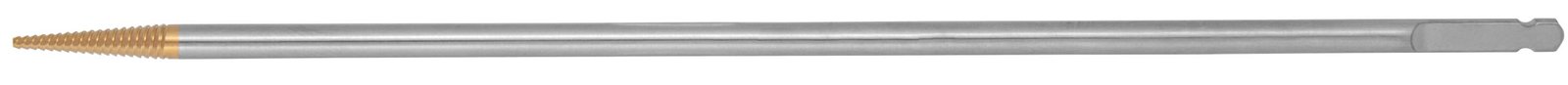 MKExtractor, Rigid Screw 8″, threaded tip, TiN coated