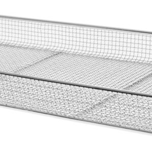 Instrument Container Wire Basket; Large; 540x255x100mm outside; s/s