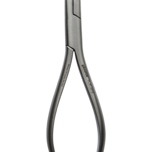 MK2 Wire Bending Pliers 6″, with cutter, notched serr jaw, for cerclage wire 25 gauge [0.5mm]