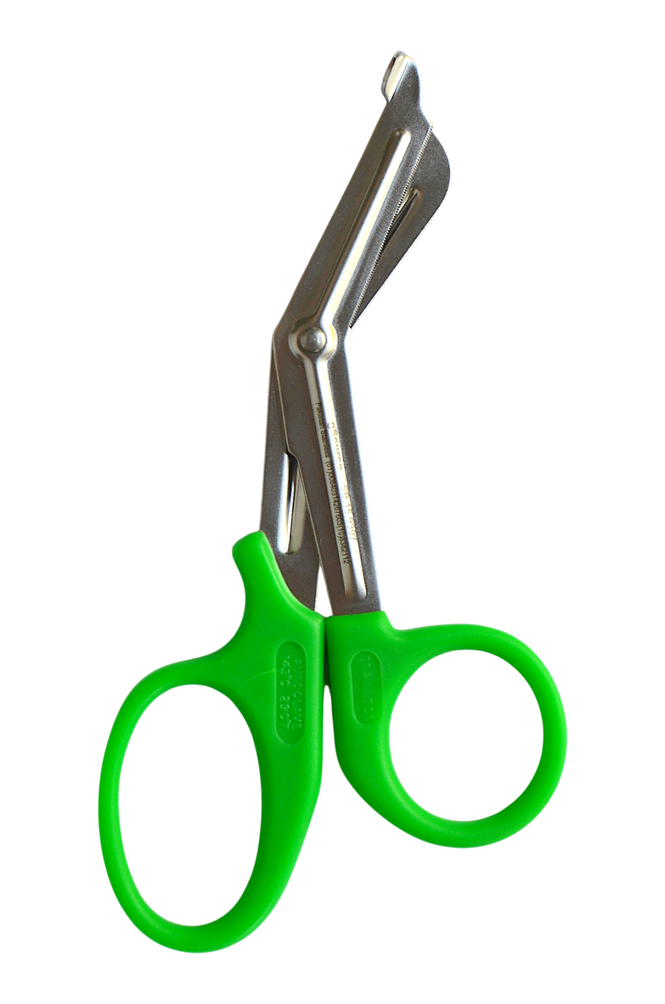 MK2 Utility Scissors 7 1/2″ light green plastic hdl