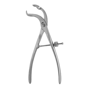 MKForceps, Verbrugge, 11″, Self-Centering, with Speedlock, Elongated Nut